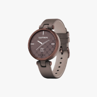 Garmin นาฬิกาข้อมือผู้หญิง Lily, Dark Bronze, Paloma, Leather รุ่น 010-02384-F0