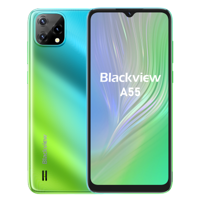 Blackview โทรศัพท์ โทรศัพท์มือถือ A55 RAM3GB ROM16GB สมาร์ทโฟน กล้องหน้า5MP หลัง8MP จอแสดงผลHD+6.528 4G  รับประกันศูนย์ไทย1ปี