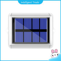 ไฟสำหรับตกแต่ง2ชิ้น Lampu Solar Dinding ขึ้นลง IP65กลางแจ้ง Led กันน้ำตกแต่งโคมไฟรั้วไฟฟ้าสำหรับระเบียงในสวนในบ้าน