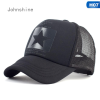 Hip-hop Hollow Five-pointed Star Net Baseball Cap