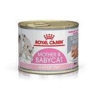 &amp;lt;12 กป.&amp;gt;Royal Canin BabyCatอาหารชนิดเปียกสำหรับลูกแมวและแม่แมวตั้งท้อง 195 g.