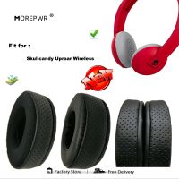 Morepwr New Upgrade Replacement Ear Pads for Skullcandy Uproar Wireless Headset Parts Leather Cushion Velvet Earmuff Sleeve