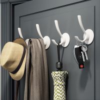 Wall-Mounted Metal Decorative Hook Key Holder Clothes Organizer Bathroom Storage Home Acceessories Coat Hats Bags Hooks Hanger Picture Hangers Hooks