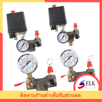 คอมเพรสเซอร์แอร์สวิตช์ควบคุมความดันวาล์ว Manifold Regulator: ปรับควบคุมความดันแอร์อย่างแม่นยำ 90-120psi พร้อมกับบรรเทาปัญหาในการใช้งานระบบท่อน้ำอัตโนมัติ