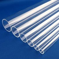 3pcs 2550cm O.D 16-50mm Fish Tank Aquarium Clear Acrylic Transparent Plexi DIY Accessories Drain