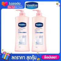 [แพคคู่] 350 มล. โลชั่น Vaseline Healthy White Instant fair Body Serum วาสลีน เฮลธี้ ไวท์ อินสแตนท์ แแฟร์ เซรั่ม 350มล. ช่วยปกป้องผิว สูตร Instant 4X