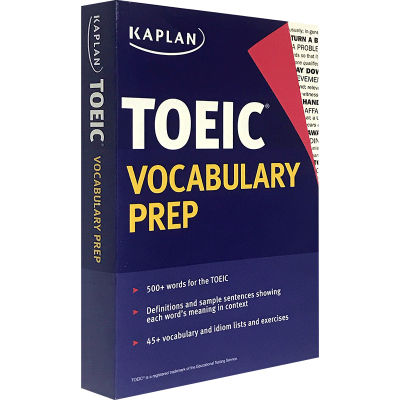 Authentic Kaplan TOEIC vocabulary English original English Test Book Kaplan TOEIC voca