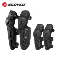 4pcs Motorcycle Knee Pads Elbow Guard Protective Gear Men Women Racing Motocross Gear Leg Protection Moto Female K26H26 Knee Shin Protection