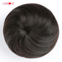 LANLOVE วิกผมมวยผมเป็นก้อนโดนัท Maker Hairpiece ความสะดวกสบายยางรัดผมสไตล์ Maker สำหรับหญิงสาวเลดี้