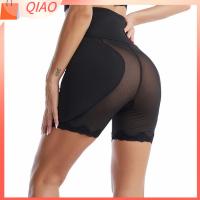 QIAO เอวสูงสูง กางเกงขาสั้น shapewear ไร้รอยต่อไร้รอยต่อ การควบคุมหน้าท้อง กางเกงขาสั้นแบบลื่น เครื่องแกะสลักร่างกาย ยกก้นยก เทรนเนอร์เอว สำหรับผู้หญิง