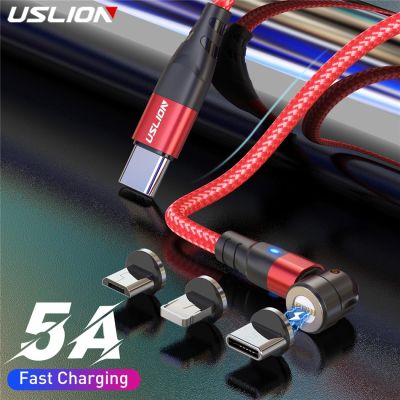 Chaunceybi 60W 5A Magnetic Cable 4.0 Fast Charging Type C To 540 Rotation Data Charger Wire MacBook