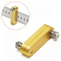 Fashion Steel Ruler Positioning Block Woodworking Scribe Drawing Mark Line Gauge Carpenter DIY Measuring Tool Carpenter Tools