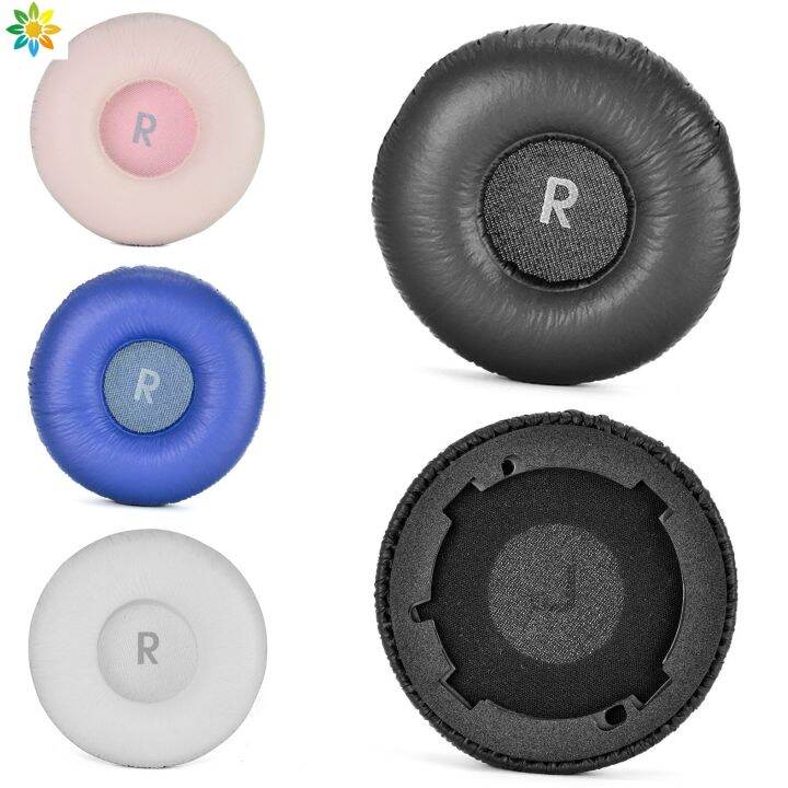 1 Pair Soft Earpads Headphones Protein Leather Foam Ear Pad Pillow ...