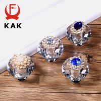 ☇✾✚ KAK Crystal Cabinet Knobs and Handles Luxury Cabinet Pulls Dresser Drawer Knobs Kitchen Handles Furniture Handle Hardware