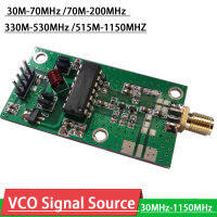 30MHz-1150MHz VCO เครื่องกำเนิดสัญญาณ RF ที่ควบคุมด้วยแรงดันไฟฟ้าสำหรับการวัดเครื่องขยายเสียงวิทยุ Ham,เสาอากาศ