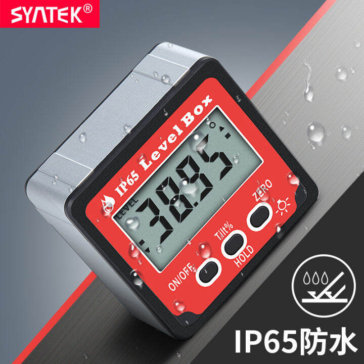 Inclinometer electronic digital level with angle measuring