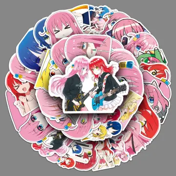  50Pcs Manga BOCCHI The Rock! Stickers for Kids