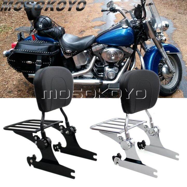 รถจักรยานยนต์ถอดออกได้ Sissy Bar พนักพิงฐานวางสัมภาระ06Up สำหรับ