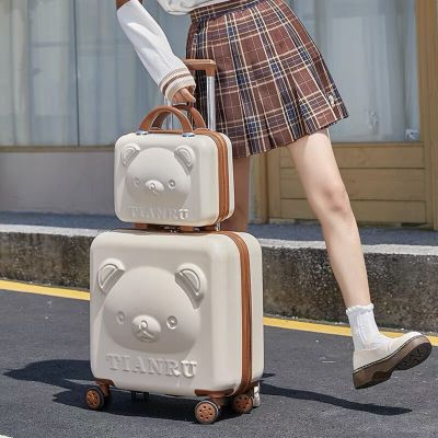 2023 New Cartoon Travel Suitcase With Hand Bag 20 Inch Girls Trolley Bag Fashion Women Suitcase Rolling Luggage Set