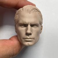 16 Scale Henry Cavitl Head Sculpt สำหรับ12นิ้ว Action Figure ตุ๊กตา Unpainted Head Sculpt No.921