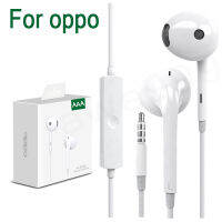 หูฟัง OPPO reon แท้100%R17 HIFI เบสหนัก เล่นเกมส์ ฟังเพลง ไมโครโฟนในตัว （รับประกันหนึ่งปี）AAA Awei888