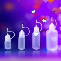 【YF】▦  1PC 5-50ml Plastic Needle Childproof Cap Dropper Juice Bottles