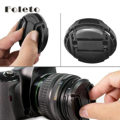 49 52 55 58 62 67 72 77 82mm Snap-On Front Lens Cap/Cover for Canon Nikon sony pentax camera  500d 600d  1200d d5100d d90 d3100 Lens Caps