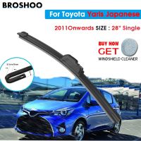 Car Wiper Blade For Toyota Yaris Japanese 28 quot;Single 2011Onwards Windscreen Windshield Wipers Blades Window Wash Fit U Hook Arm