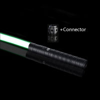 Lightsaber RGB 7สีโลหะ Double-Edged Change Heavy Dueling เสียง Two In One Light Saber คอสเพลย์ Stage Props ของเล่น