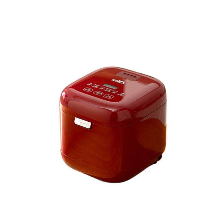 Low Sugar Rice Cooker 2-3 People Small Mini Household 2L Red Baby 1