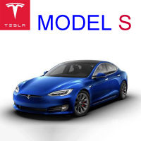 132 Tesla Model S Car Models Toy Alloy Diecast Simulation Tesla Vehicles With Sound Light Pull Back Toys For Children Kids Gift