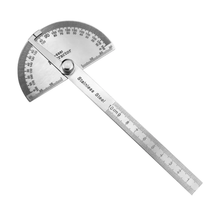 Goniometer Angle Ruler Rotary Measuring Ruler Stainless Steel ...