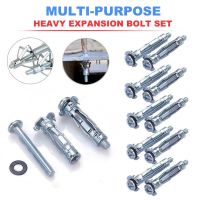 【CW】 5pcs size Heavy Expansion Set Hollow Wall Metal With Screws Plasterboard Drywall Cavity Plug Dowel