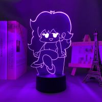 ☽✟ 3d Lamp Game Friday Night Funkin Girlfriend Figure for Kids Bedroom Decoration Light Child Birthday Gift Desk Led Light FNF