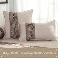 30x50cm/45x45cm/50x50cm/55x55cm Chinese Style Cotton Linnen Cushion Case 1PC Polyester Home Decor Bedroom Decorative Sofa Car Throw Pillows Wedding Cushion Cover