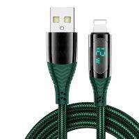 จอแสดงผลแอลอีดีสาย Usb สายเคเบิลตัวชาร์จไฟสำหรับ Iphone เร็วสูงสุด14ชิ้นสำหรับ13 11 Xr Pro 12 Xs X