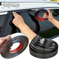 3เมตรรถประตูป้องกันแถบ Sealants กันชนรถยนต์ Anti Scratch Strip DIY Chrome Molding Trim กาว Protector