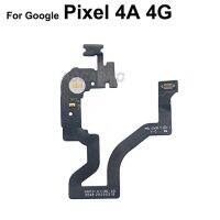 Aocarmo เซ็นเซอร์ตรวจจับเซ็นเซอร์แบบฉายไฟ4G 5G สำหรับ Google Pixel 4a พร้อมขั้วต่อไมโครโฟนสายเคเบิลงอได้อะไหล่ทดแทน