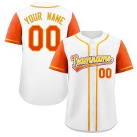 Personalized Custom Baseball Raglan Jerseys Sports Shirts Printing Team Name Number Logo Players Softball Game Men