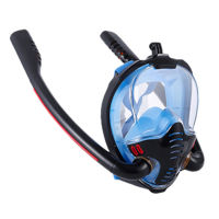 Scuba Swimming Mask Full Face Anti-fog Snorkeling Diving Tool Underwater Spearfishing Mask Glasses Training Equipment