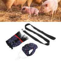 Pig Vest Harness with Leash Pig Dress Harness Pig Harness Strap for Summer Pet Dress for Make Your Pet Different