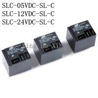 10ชิ้น100% รีเลย์ใหม่ Slc-24vdc-Sl-C Slc-05vdc-Sl-C Slc-12vdc-Sl-C ชุด Dc5v 12โวลต์24โวลต์5pin 30a 250vac T91