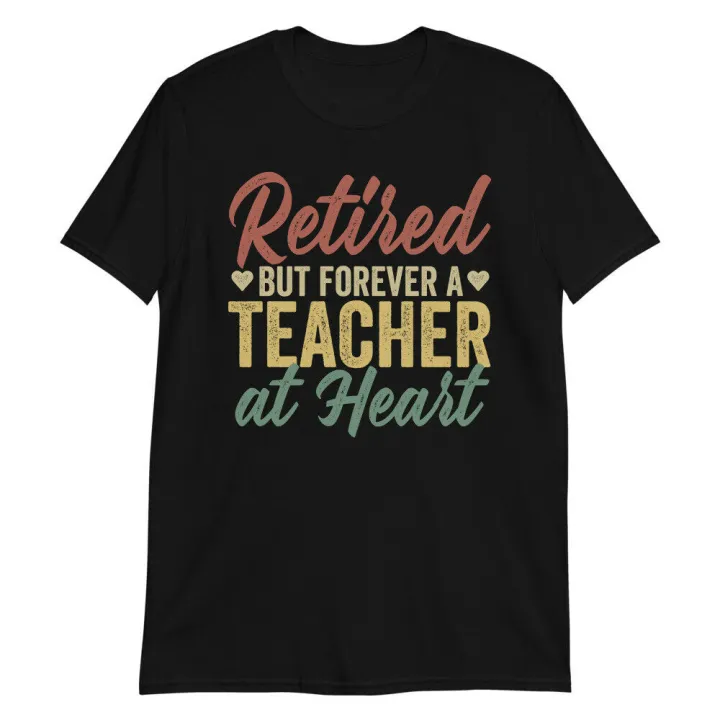 Retired Teacher Shirt Retirement Gift For School Teacher Funny Retiring ...