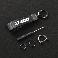 High-Grade Leather Motorcycle keychain Horseshoe Buckle Jewelry for YAMAHA XT600 XT 600 XT600E XT600 E XT 600 E