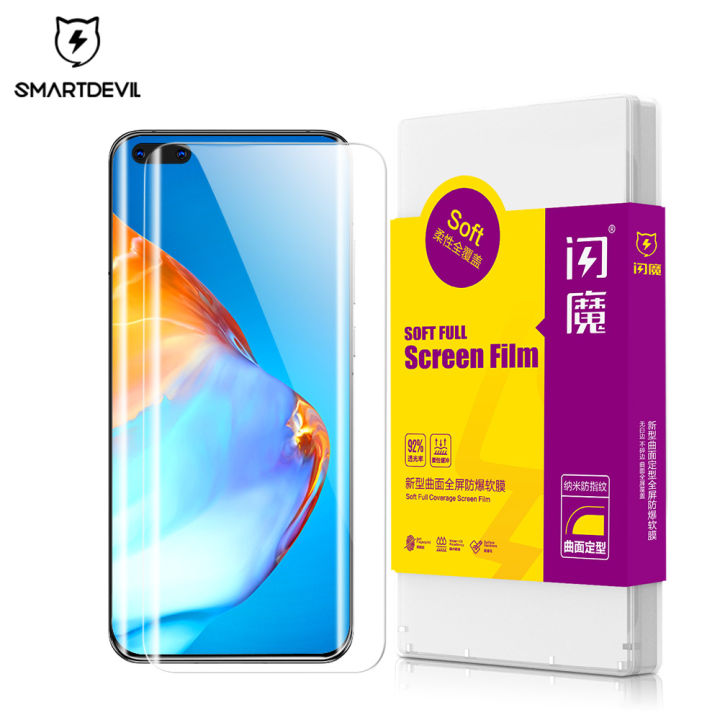 smartdevil-ฟีล์มกันรอย-screen-protector-soft-film-for-huawei-mate-50-pro-mate-40-pro-mate-30-pro-p60-p50-pro-p40-pro-p30-magic5-pro-honor-70-pro-honor-60-pro-honor-50-pro-mate20-pro-nova7-nova-10-pro-