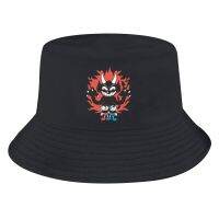 Cuphead Ms Chalice Topi Bucket The Devil Is Behind Fashion พิมพ์ลายเสื้อยืดผ้าฝ้าย100% ฤดูร้อนท็อปส์ซูคอรอบใหม่ราคาถูกขายส่งตลก