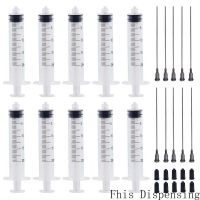 20ml Luer Lock Syringe+16G Blunt Tip Needle Fill 10cm Long For Liquid Dispenser Adhesive Glue Ink Refilling Pack of 10 Colanders Food Strainers