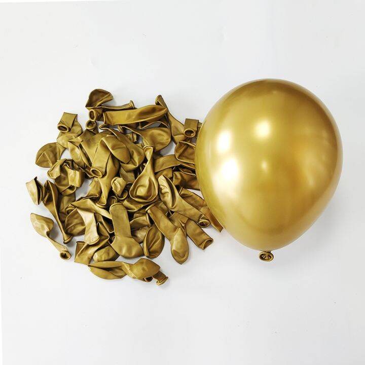 hotx-dt-10inch-10-30-50-pcs-gold-wedding-happy-birthday-metallic-ballon-decoration