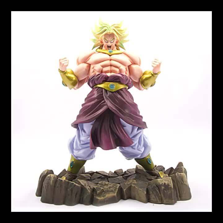 Anime Super Saiyan Broly Figure Original Color Pup Legend Broly Toy ...