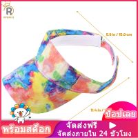 ROSENICE【HOT】 Visor Cap หมวกบังแดดปรับได้ หมวกเทนนิส แอธเลติก หมวกไวเซอร์กีฬาสำหรับผู้หญิง